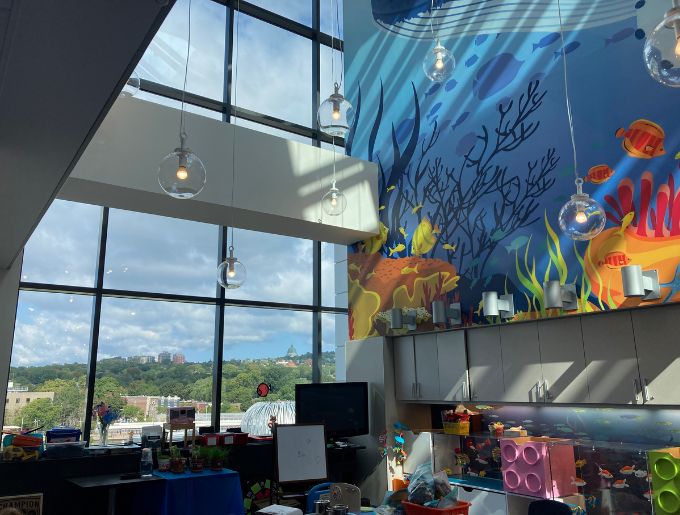 Hôpital Shriners - Salle thématique