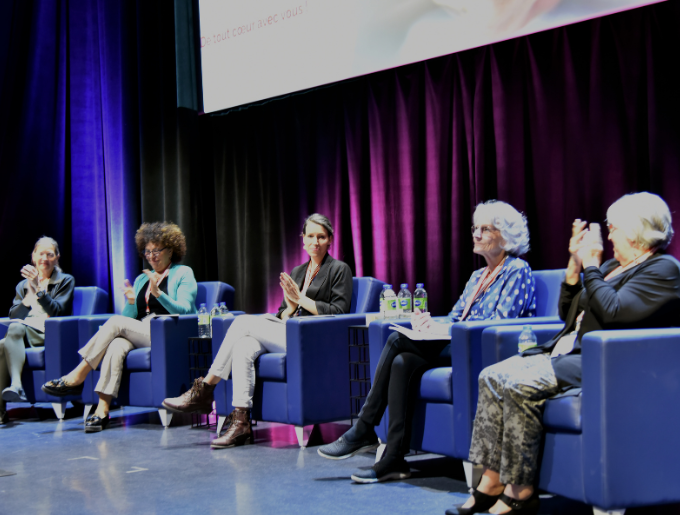 L’importance et le rôle des proches aidants dans la relation avec le résident ont été soulignés à l’occasion d’un panel inspirant. 
Photo : Kien Tang, PAB au CHSLD Ernest-Routier