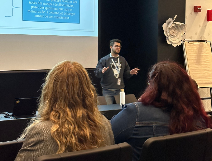 Pierre-Gabriel, conseiller en innovation explique le parcours.