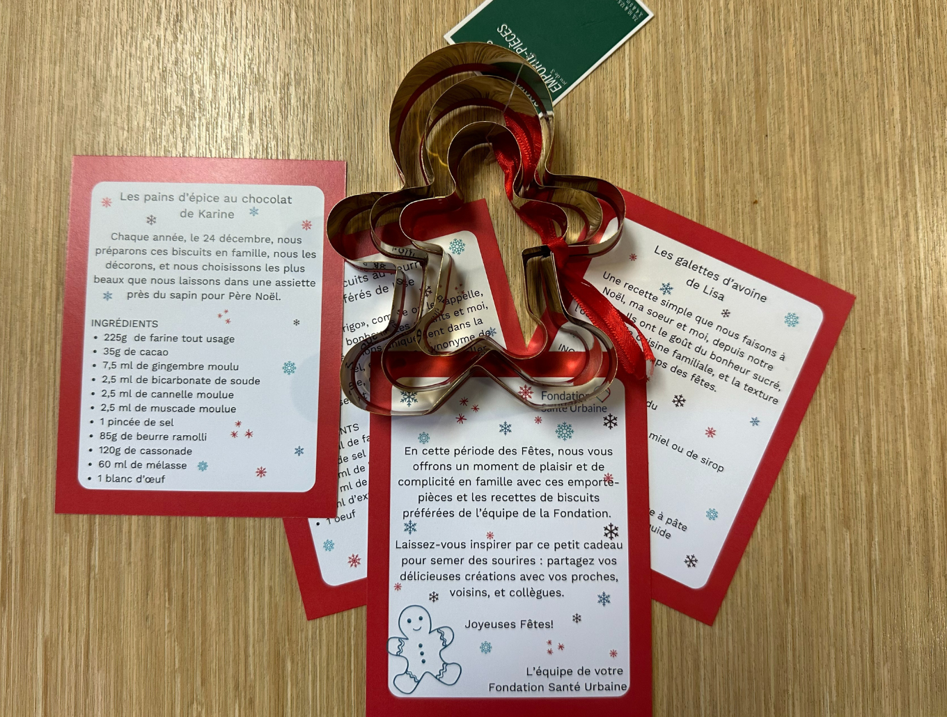 Des cadeaux pour tous et toutes!