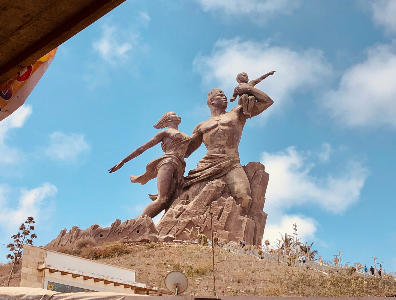 Le monument de la renaissance africaine