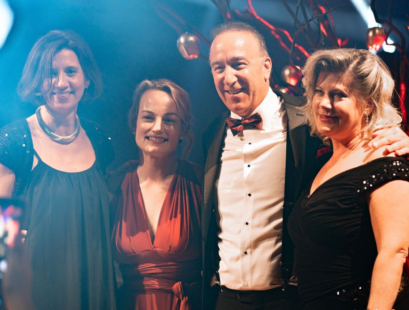 Catherine Britt (Fondation Santé Urbaine), Marie-Andrée Lefebvre, Hugo Dubé et Marjolaine Lachance.