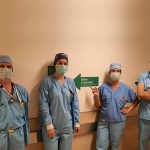 Inhalothérapeutes aux salles d'opération à l'Hôpital Notre-Dame