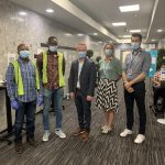 Visite du centre de dépistage et de vaccination du CIUSSS