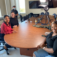 Jenny Ulloa, Erika Fontaine-Pagé et Samantha Fins
