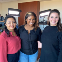 Jenny Ulloa, Samantha Fins et Erika Fontaine-Pagé